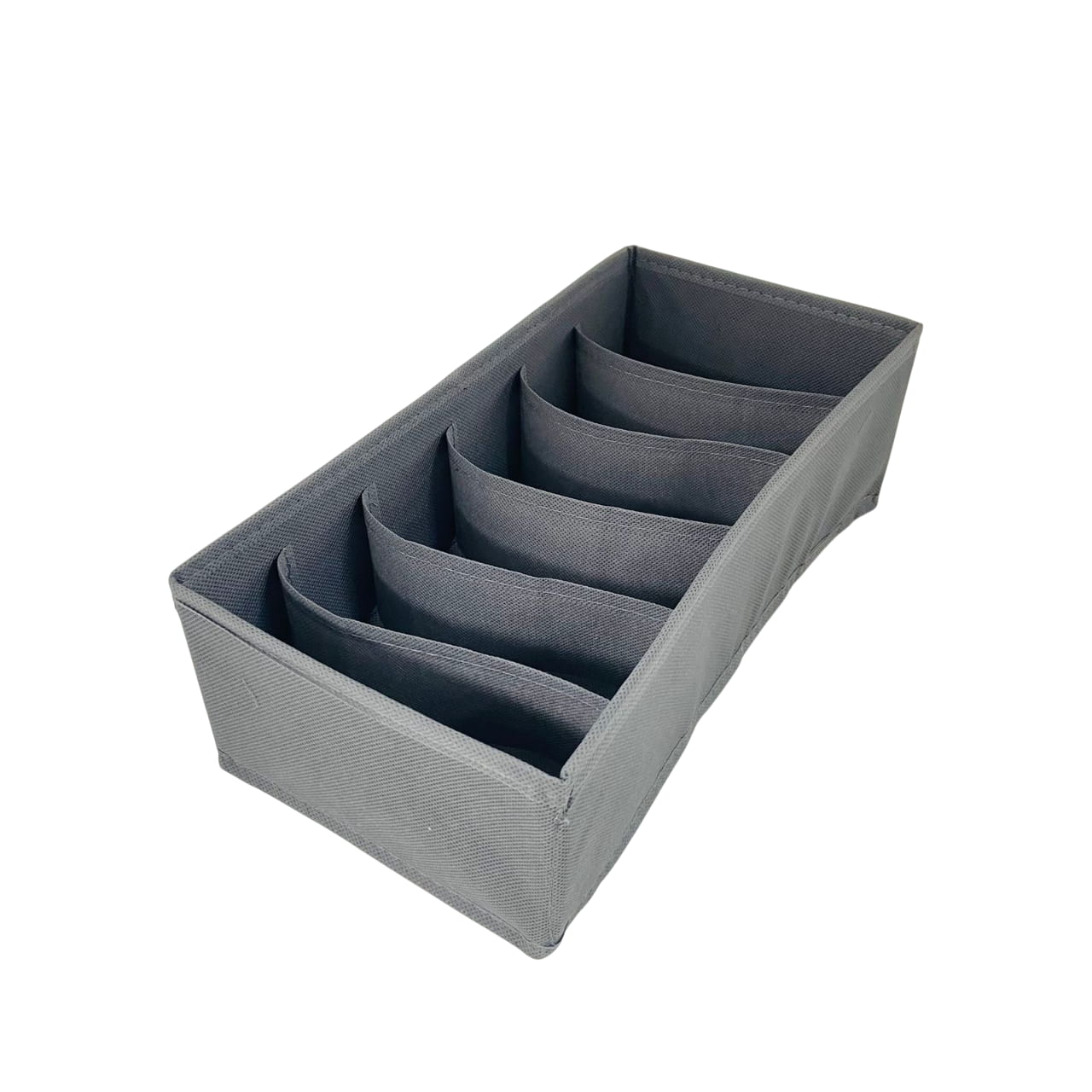 Organizador x6 Compartimientos En Tela Gris