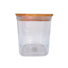 Recipiente hermético 1200 ml con tapa de bambú – Lala Home