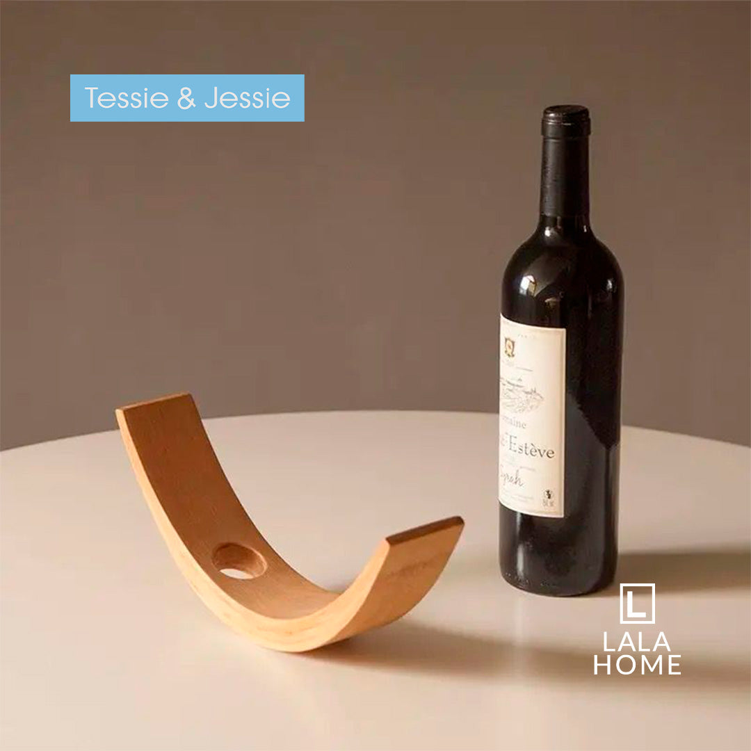 Porta Vino En Bambú T&J