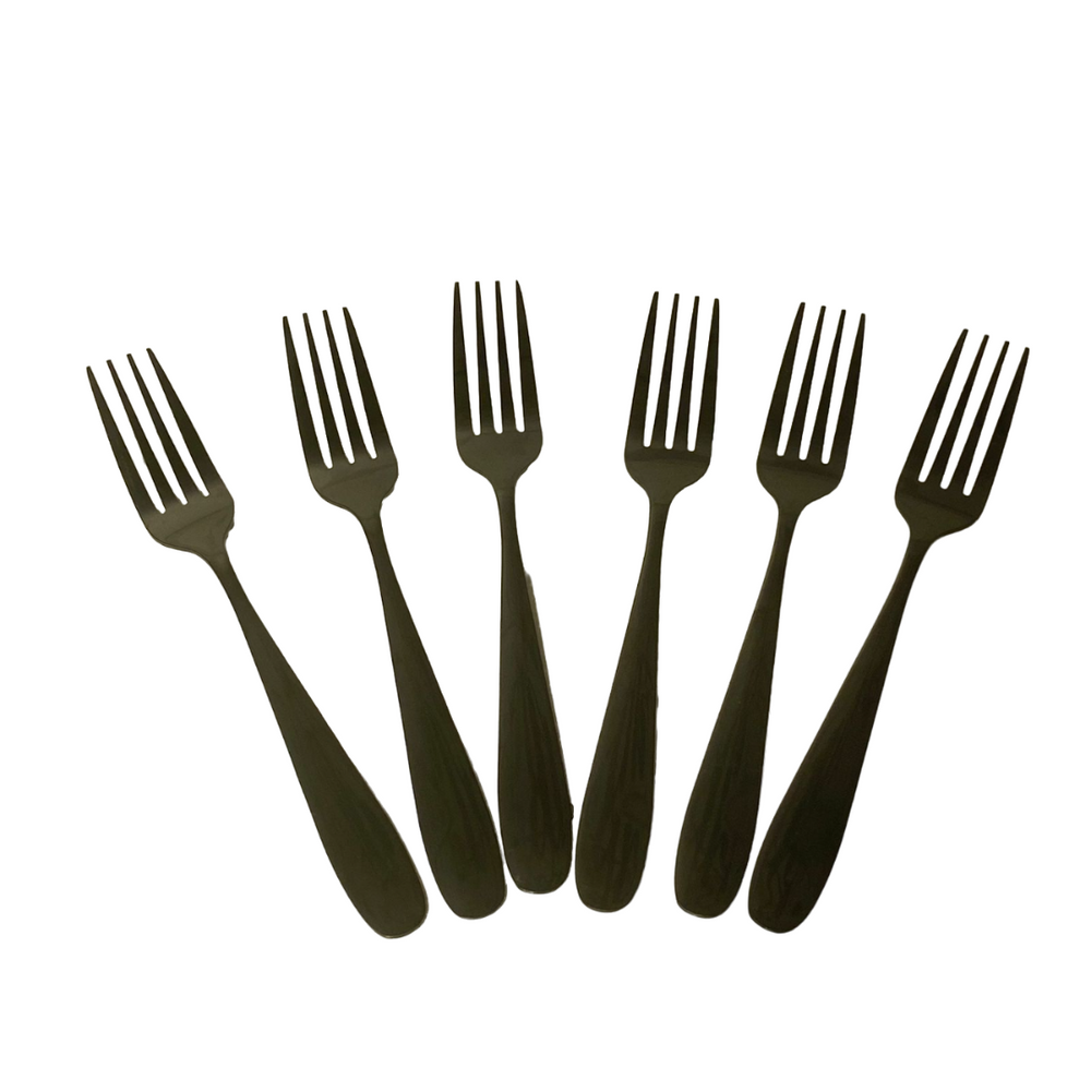 Set Tenedor x6 Negra Doha