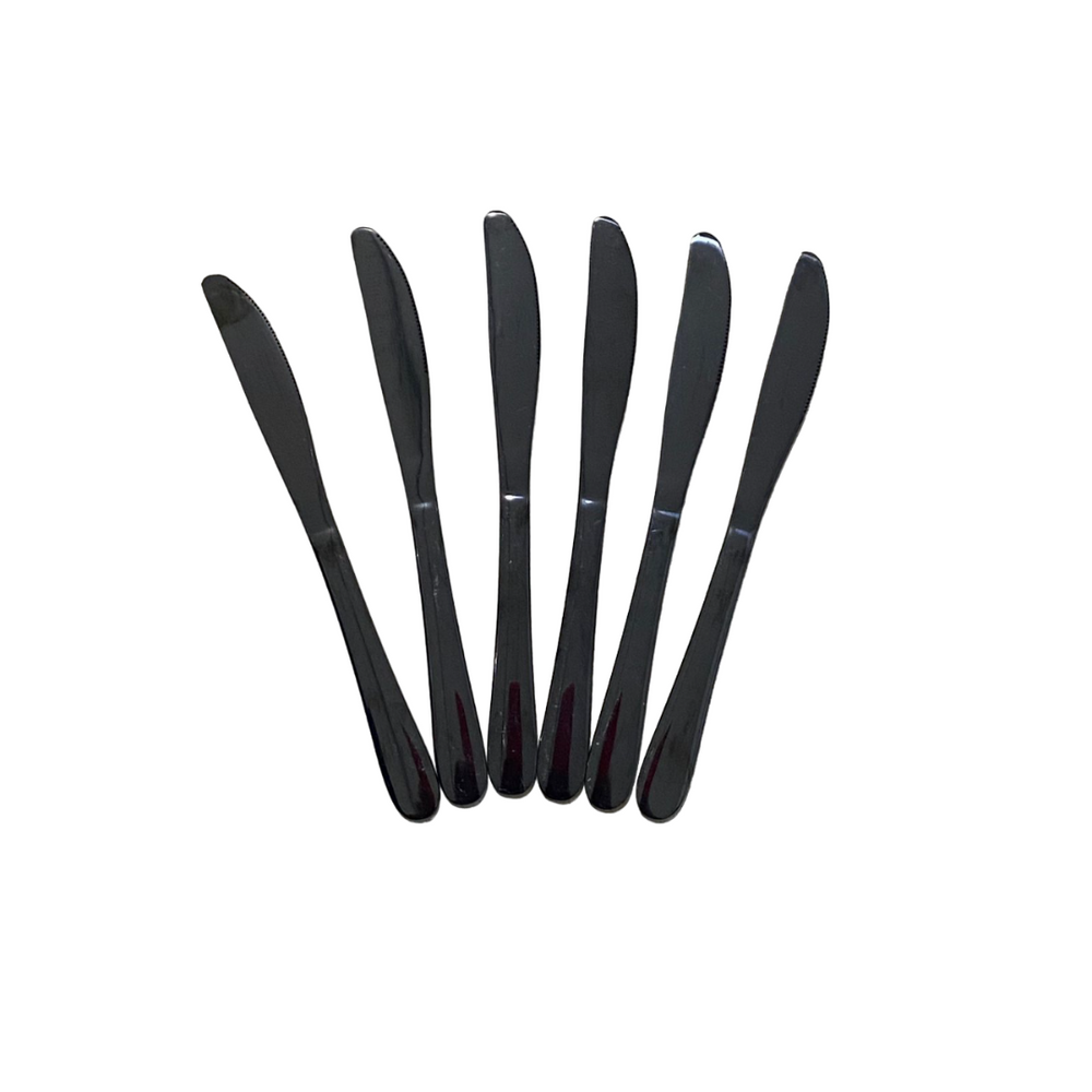 Set Cuchillos x6 Doha Negra