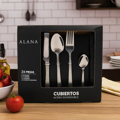 Set De Cubiertos Roma X 24 Piezas | Lala Home Colombia