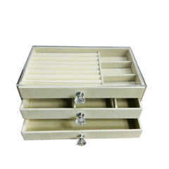 Organizador de Joyas Portátil 3 Niveles Acrílico | Lala Home Colombia