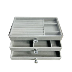 Organizador de Joyas Portátil 3 Niveles Acrílico | Lala Home Colombia