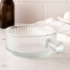 Tazón de vidrio 720 ml ideal para cocina y servicio – Lala Home Colombia