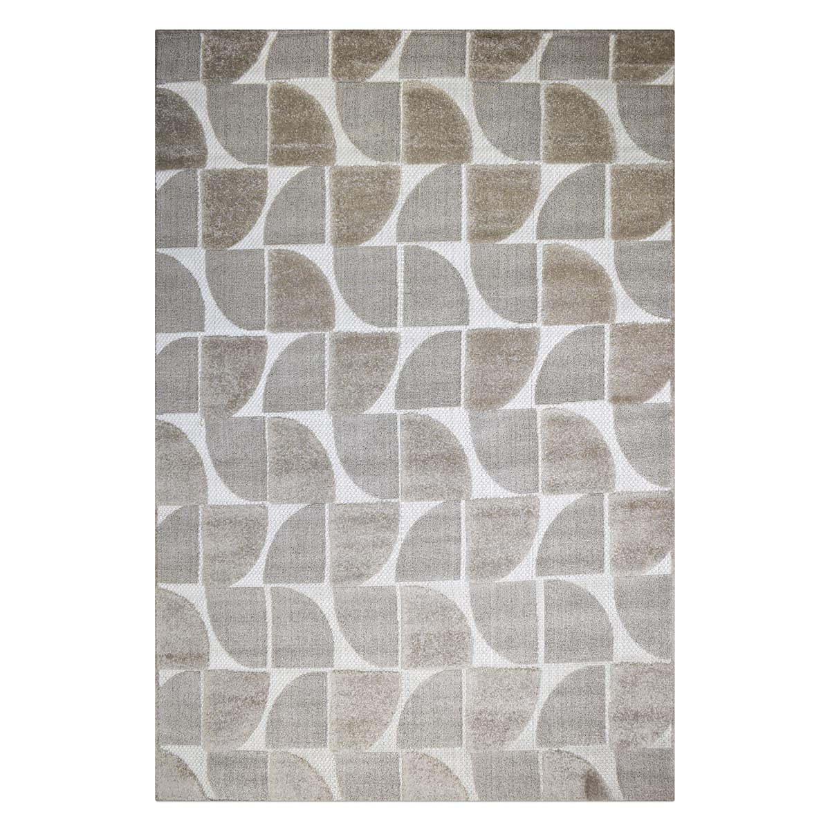 Alfombra moderna Nevada 02 beige