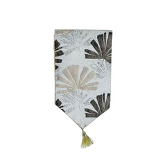 Camino de Mesa Hojas Grandes Marrón 33x180 cm | Lala Home Colombia