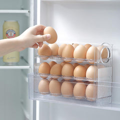 Organizador Para Huevos 3 Niveles Transparente