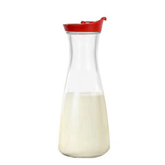 botella de vidrio con tapa para agua