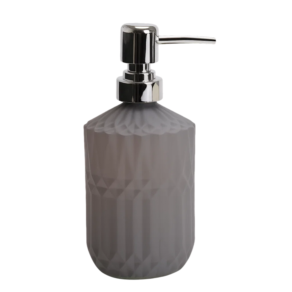 Set de dispensadores de jabón en cerámica de colores.