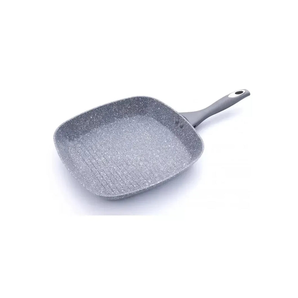 Asador cuadrado Arteeza 20cm antiadherente diseño venas estilo granito