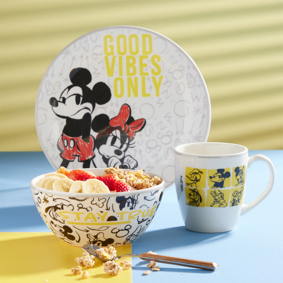 Set Desayuno 276.7cc Mickey Friends