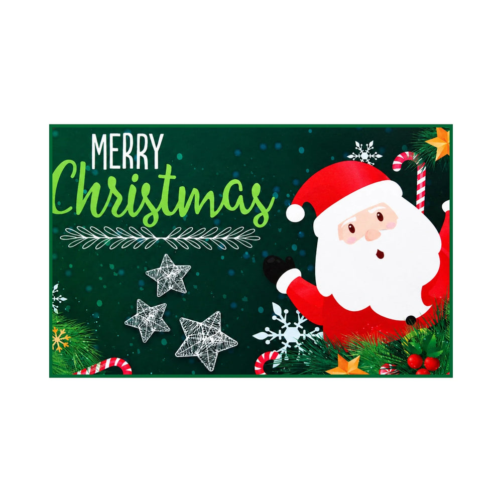 Tapete decorativo navideño 50×80 cm con Santa Claus