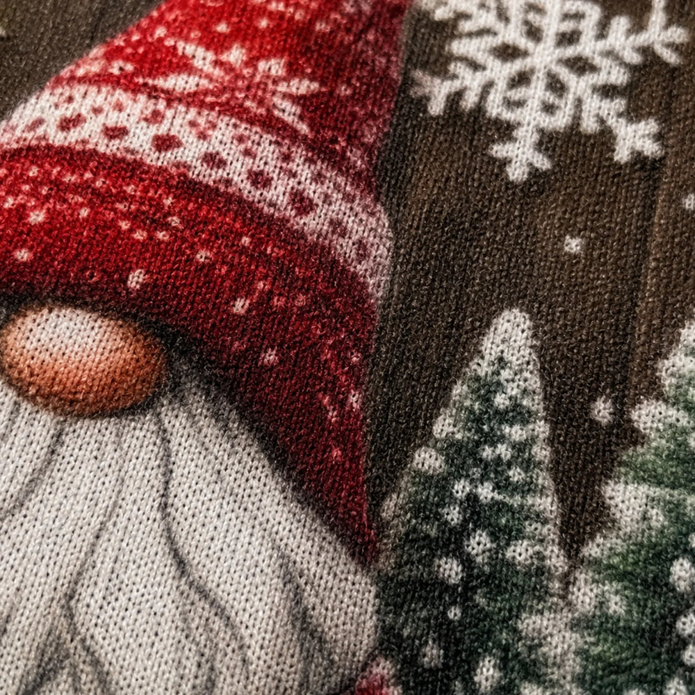 Tapete decorativo navideño 50×80 cm con gnomos