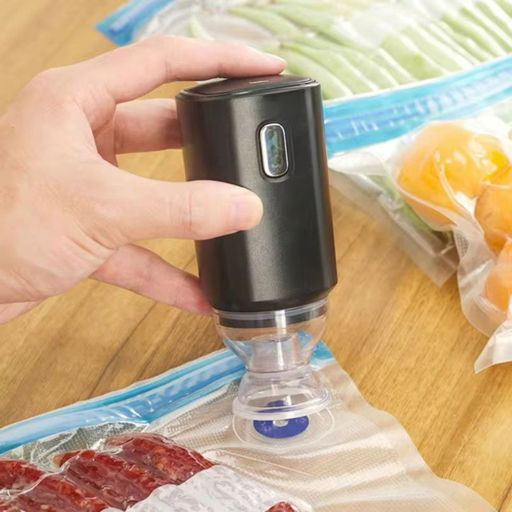 Sellador De Bolsas Al Vacío Negro