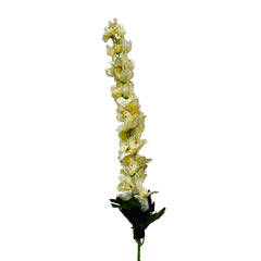 Flor Decorativa Artificial Tipo Follaje Blanco