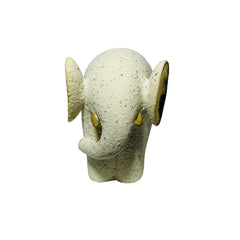 Figura Decorativa Elefante Orejas Doradas