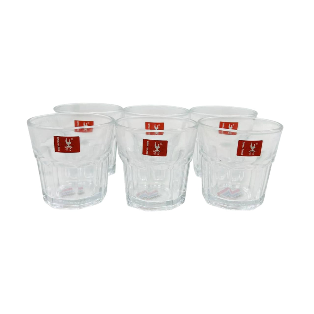 Set 6 Vasos Cerveceros Rectángulos 230 ml | Lala Home Colombia