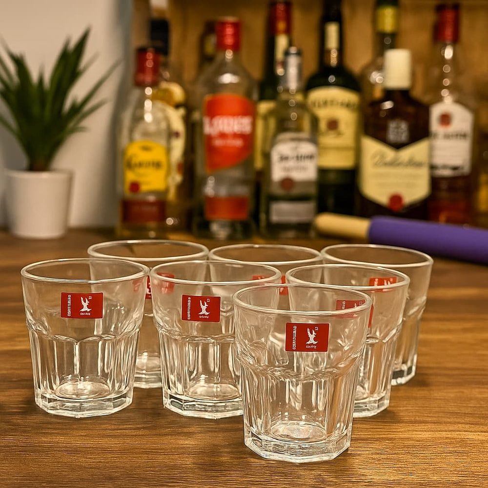 Set 6 Vasos Cerveceros Rectángulos 230 ml | Lala Home Colombia