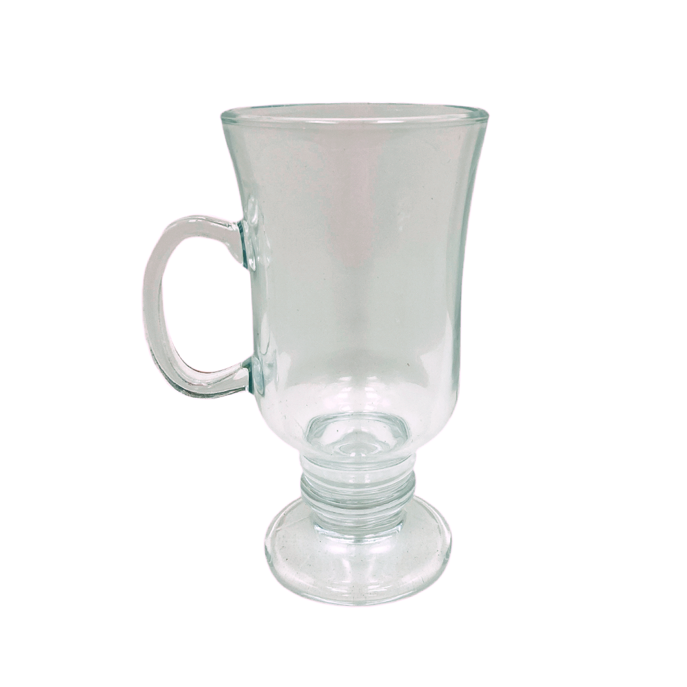 Vista lateral de vaso Atlanti transparente para bebidas frías