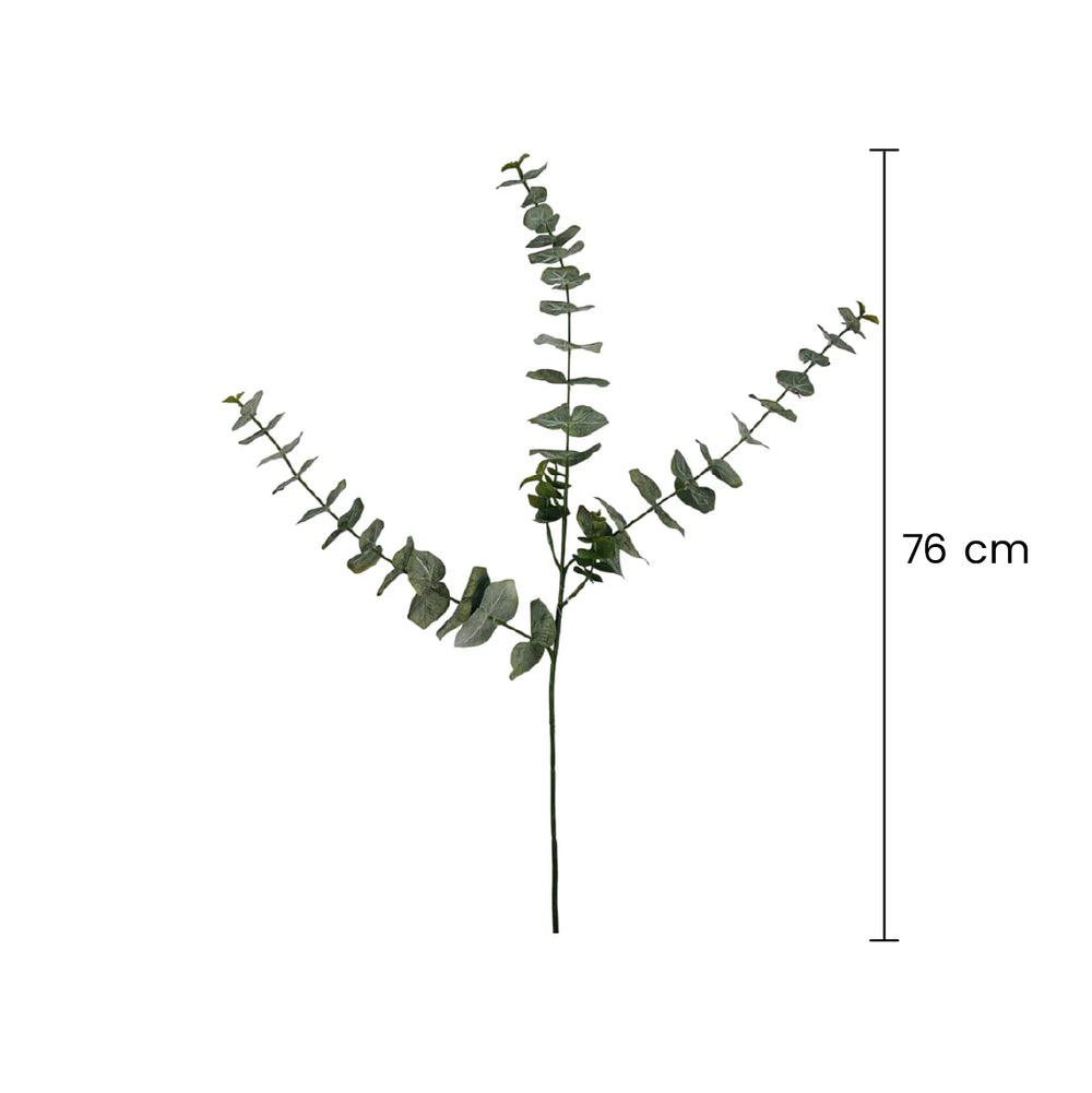 Follaje Decorativo Eucalipto 76cm medidas 