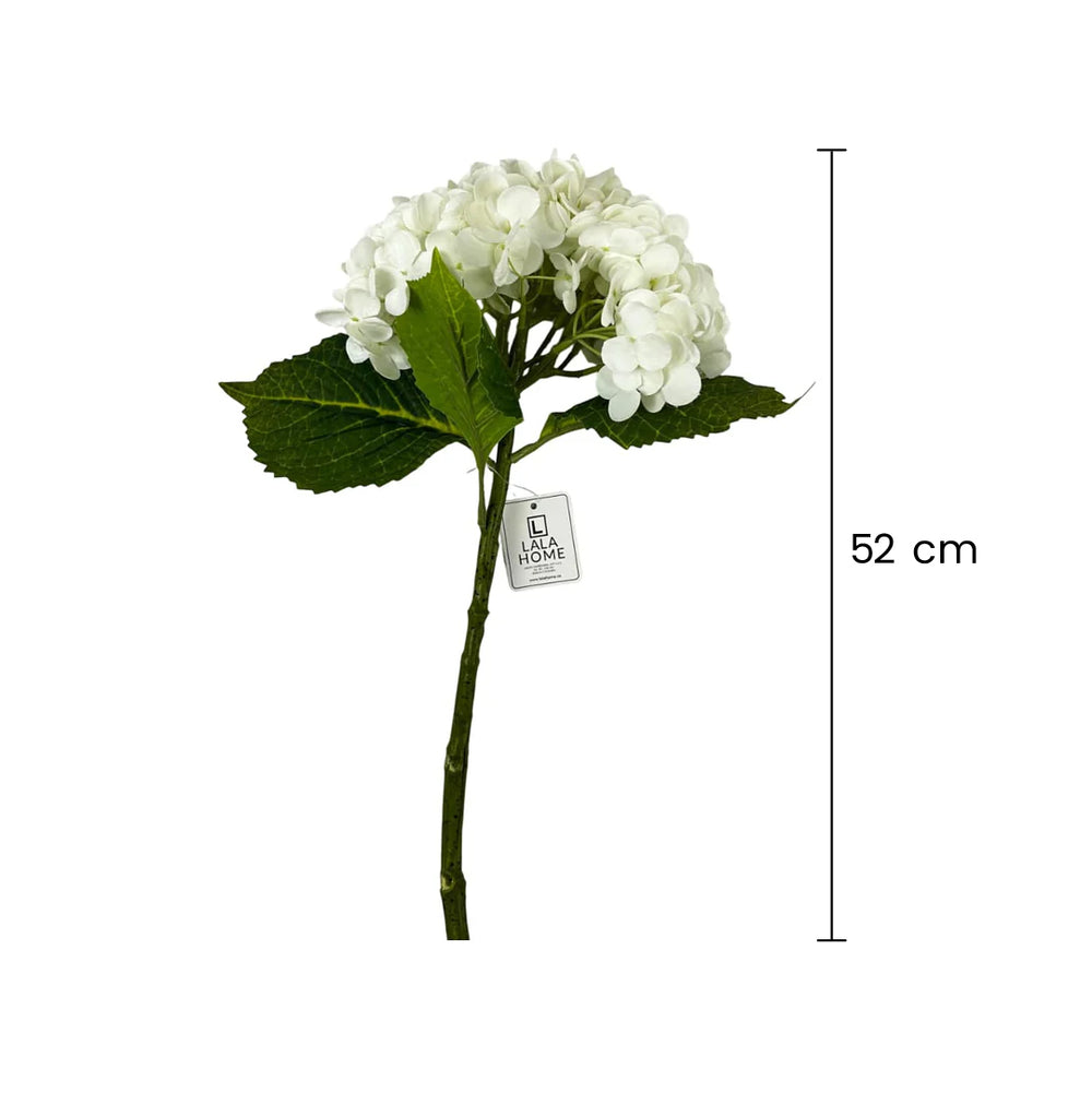 Follaje Decorativo Hortensia 52cm medidas