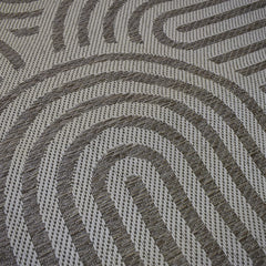 Alfombra Rctangular África 03 Beige Diseño Texturizado