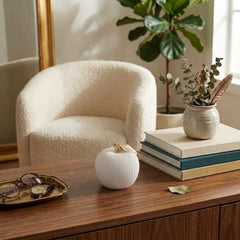 Figura Decorativa Manzana Blanca 7×8cm