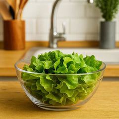 Bowl Redondo 450ml Diseño Línea Horizontal En Vidrio