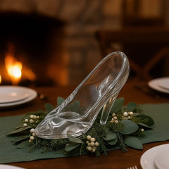 Tacón En Cristal Decorativa 8x13cm