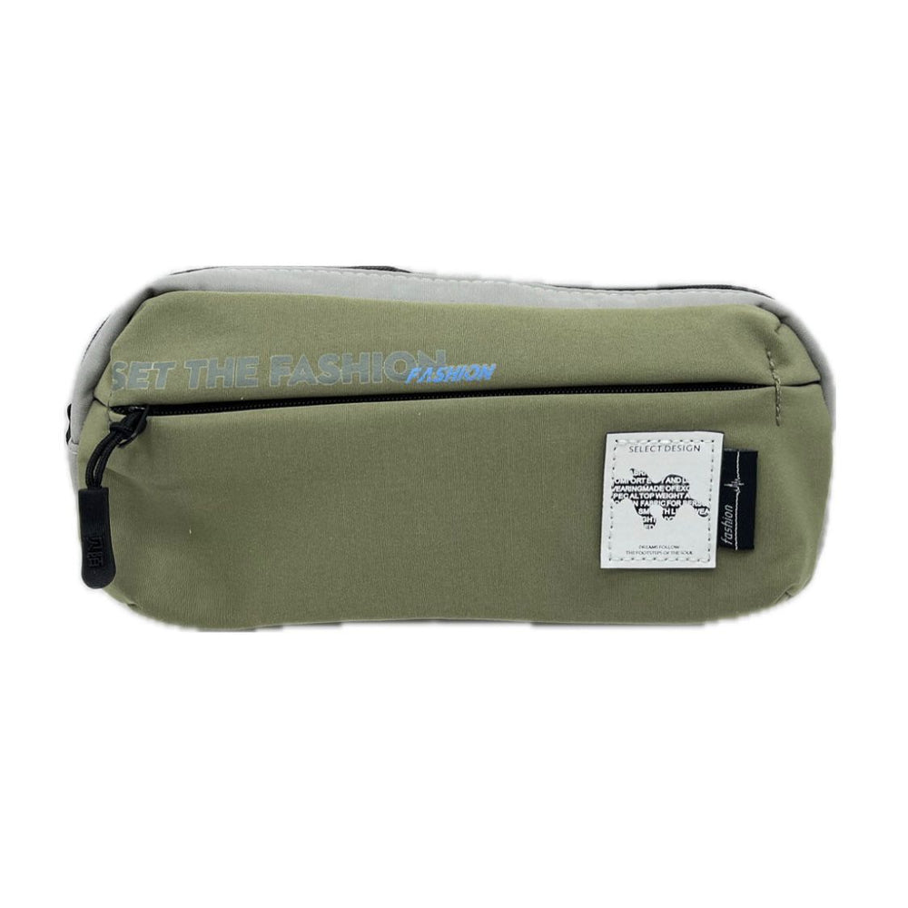 Cartuchera Tonos Verdes Un Cierre Verde