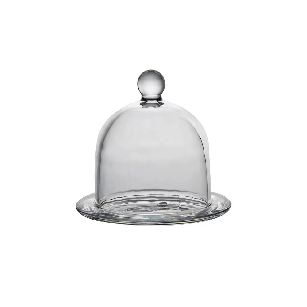 Tapa De Cúpula 12cm Para Alimentos En Vidrio