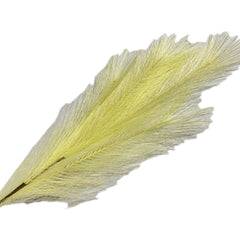 Follaje Pluma Amarillo 70cm Decorativa