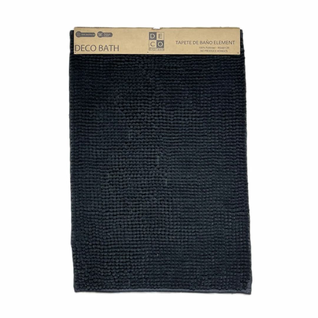 Tapete AlfombraSuave y Duradero  Element 40x60cm Negro