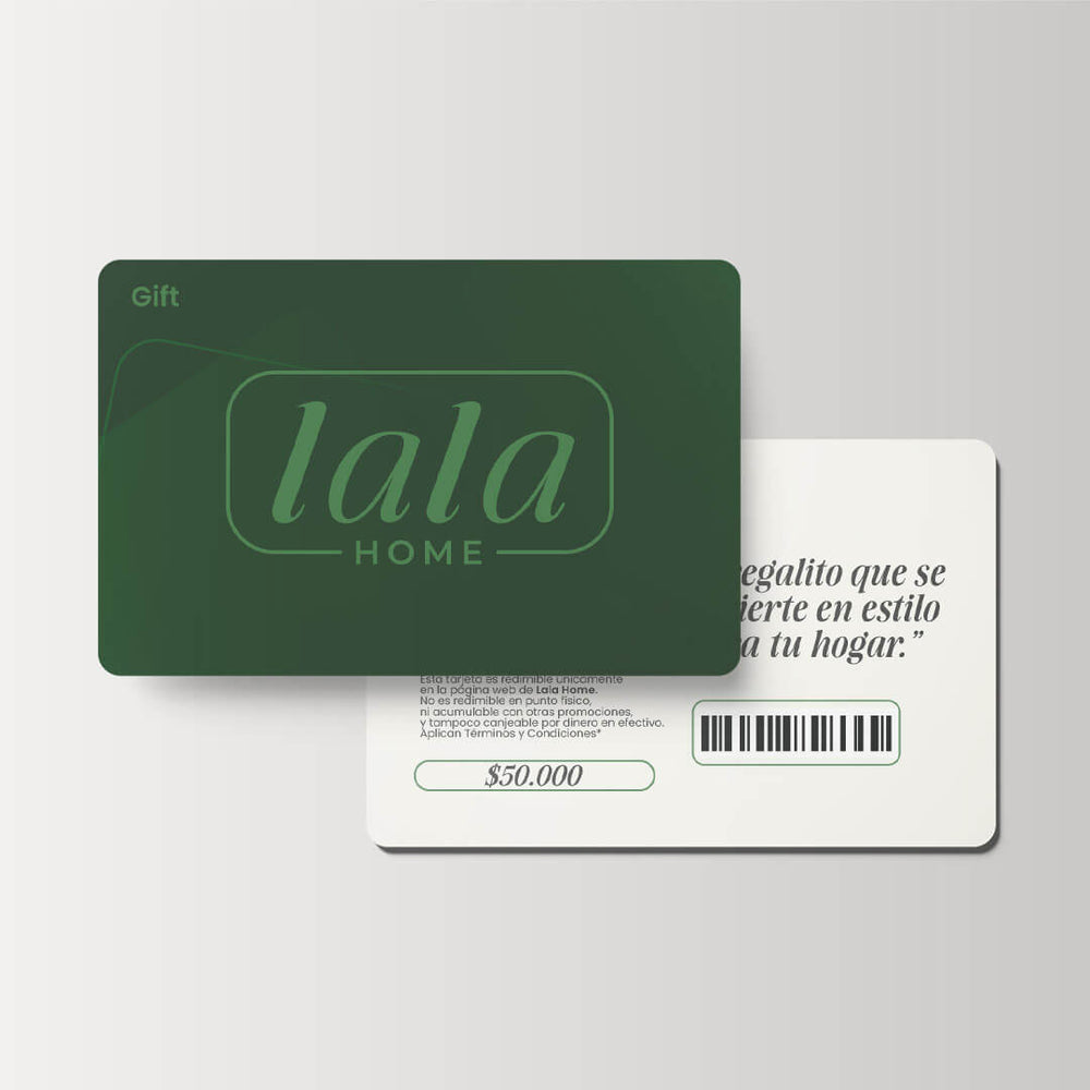 Tarjeta de regalo digital Lala Home 50.000