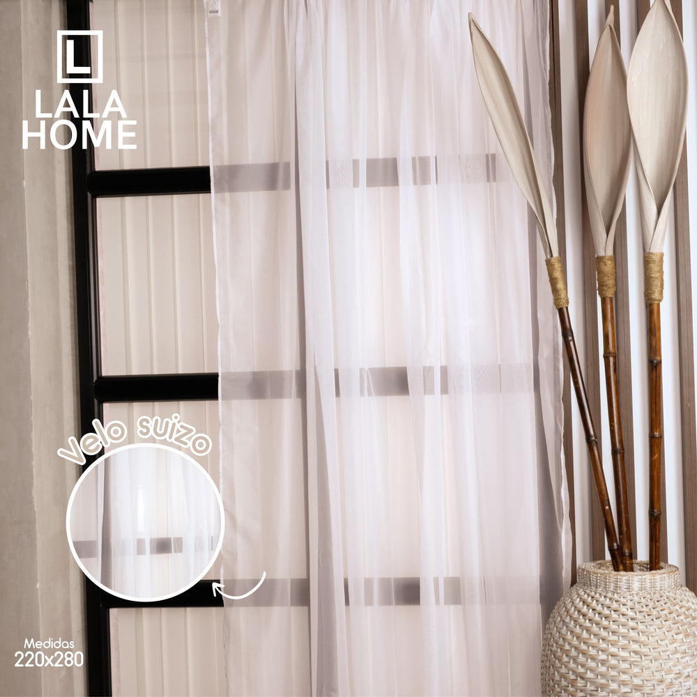 Velo Suizo 220x280mt Blanco Lala Home