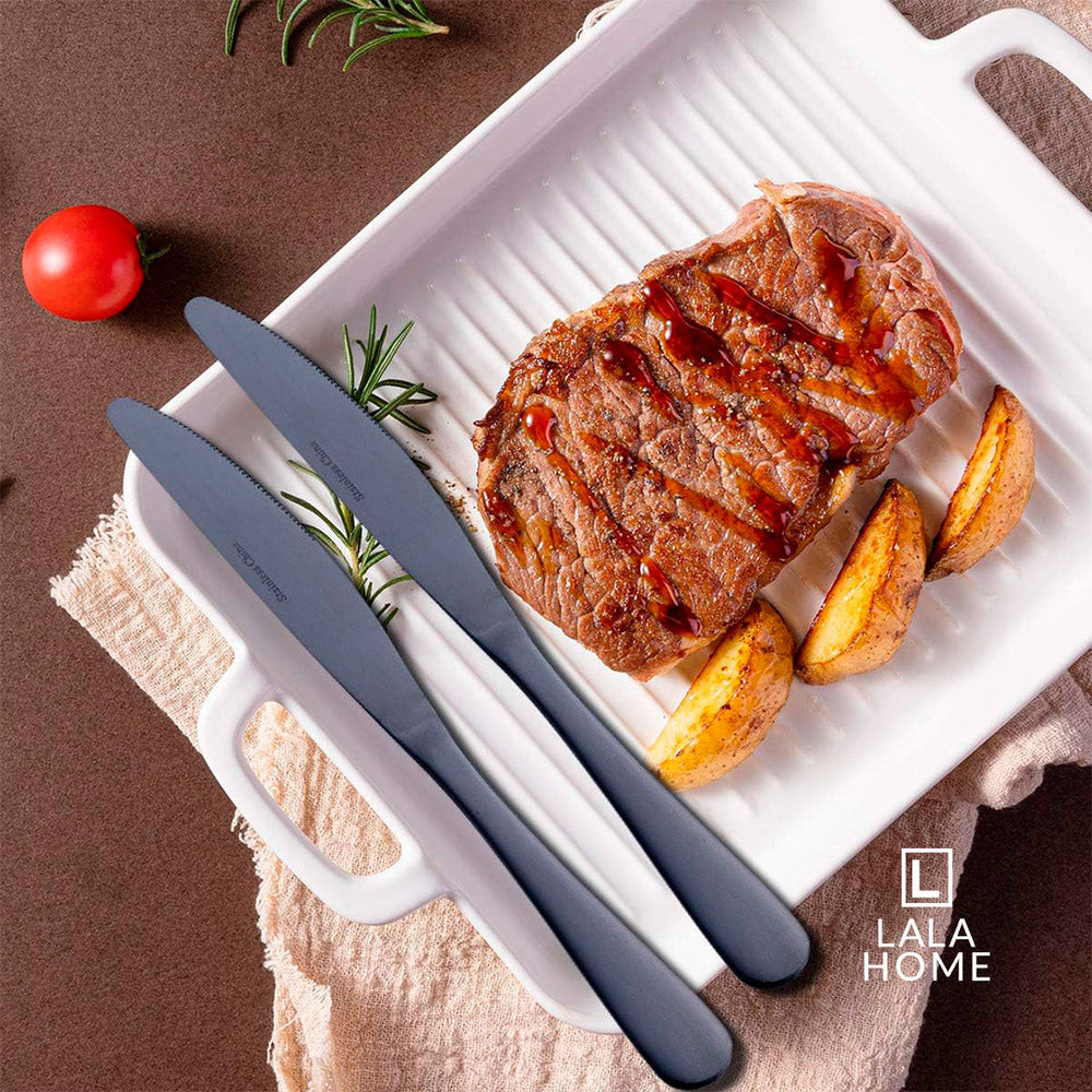 Set Cuchillos x6 Doha Negra